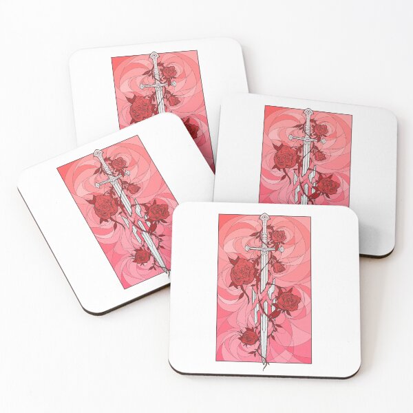 Item preview, Roses of the Broken Sword Stained Glass designed and sold by Icewreath.
