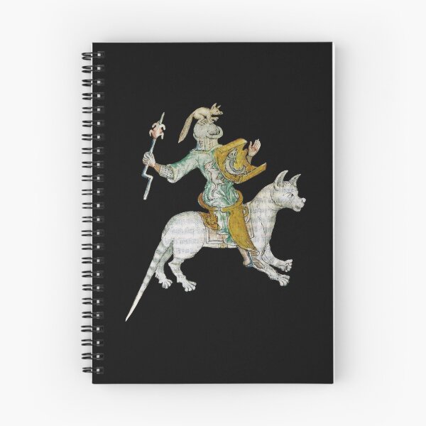 Item preview, Weird medieval knight riding a cat/donkey  designed and sold by elinaarbidane.