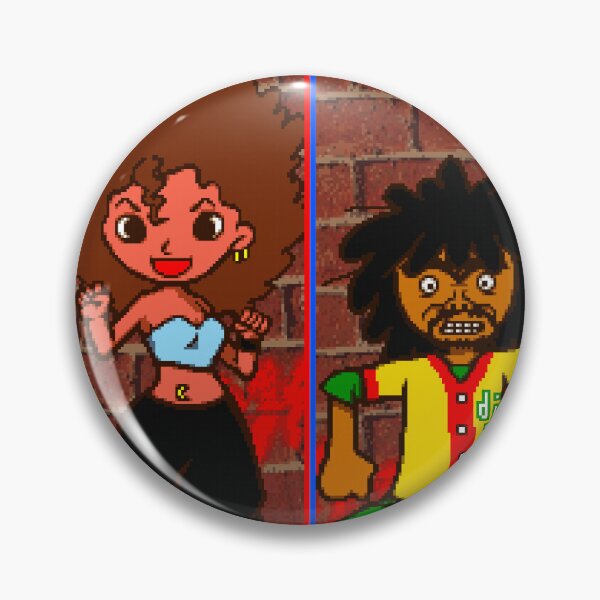 Item preview, OG Pop 'n Music, ポップンミュージック: Uncle jam (ジャムおじさん) & Mary (マリィ) designed and sold by Donny-K.