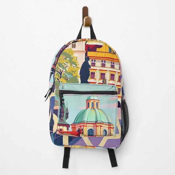 Item preview, Prague Print Prague Vector Art designed and sold by nomiraclehere.