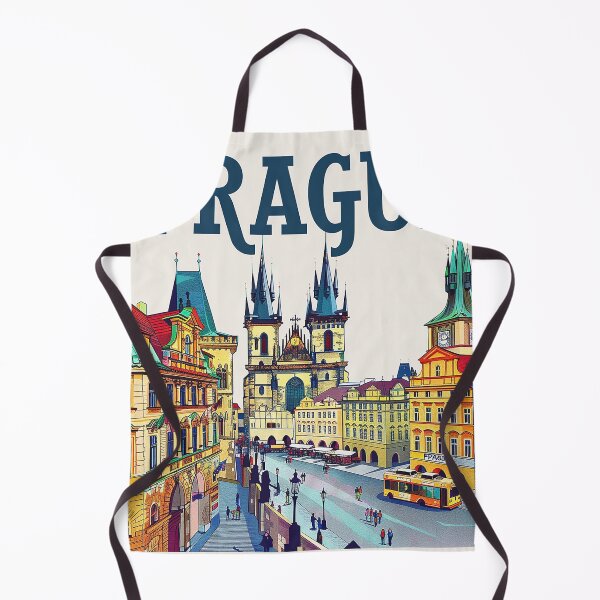 Item preview, Prague Print Prague Vector Art designed and sold by nomiraclehere.