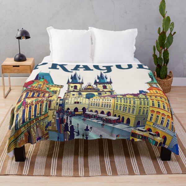 Item preview, Prague Print Prague Vector Art  designed and sold by nomiraclehere.