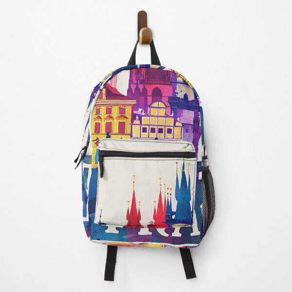 Item preview, Prague Print Prague Vector Art designed and sold by nomiraclehere.