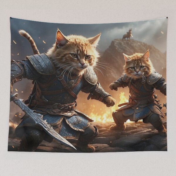 Item preview, Viking cat designed and sold by Viking-Cats.