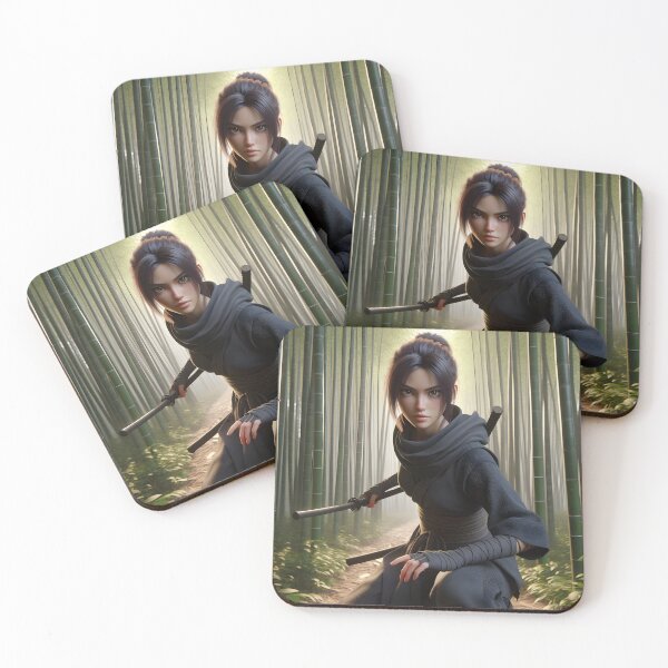 Item preview, Ninja Girl designed and sold by GalleryBrisArt.