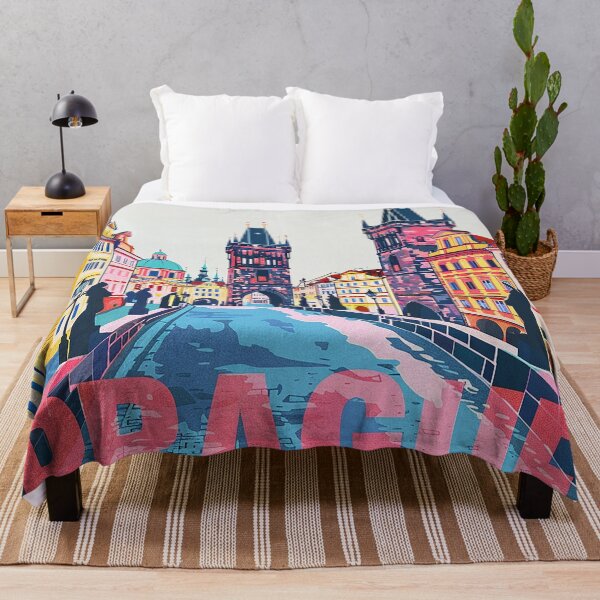 Item preview, Prague Print Prague Vector Art  designed and sold by nomiraclehere.