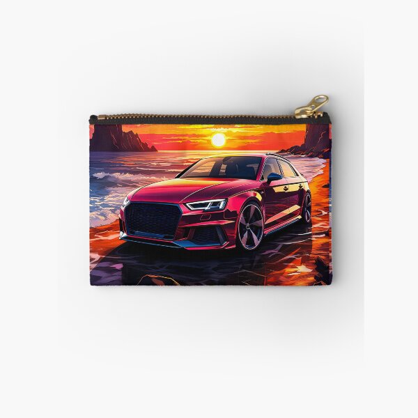 Item preview, Red Audi RS4 Avant at Sunset Beach designed and sold by RevUpDesign.