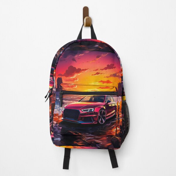 Item preview, Red Audi RS4 Avant at Sunset Beach designed and sold by RevUpDesign.