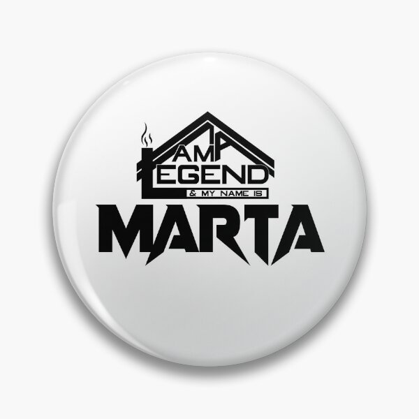 Item preview, I am a Legend & My Name Is Marta ( I am Legendary ) designed and sold by koreatvtea.