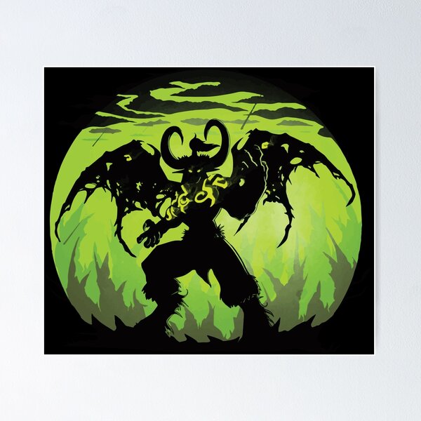Item preview, Illidan Stormrage designed and sold by SameB.