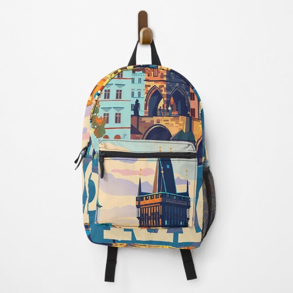 Item preview, Prague Print Prague Vector Art designed and sold by nomiraclehere.