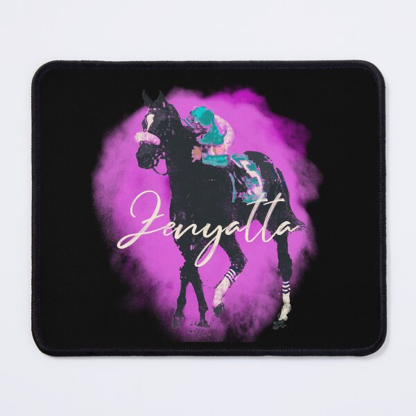 Item preview, Zenyatta - Famous Racehorse white lettering designed and sold by Ginny Luttrell.