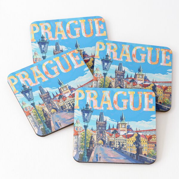 Item preview, Prague Print Prague Vector Art  designed and sold by nomiraclehere.