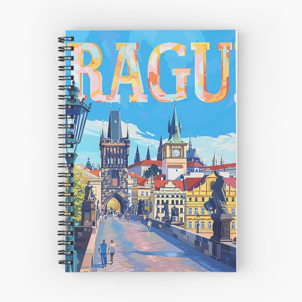Item preview, Prague Print Prague Vector Art  designed and sold by nomiraclehere.