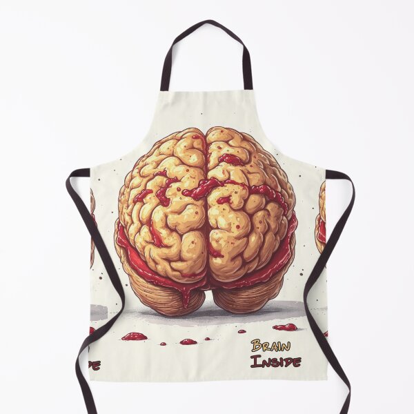 Item preview, Cartoon Style Brain with "Brain Inside" designed and sold by Piotrek0001.