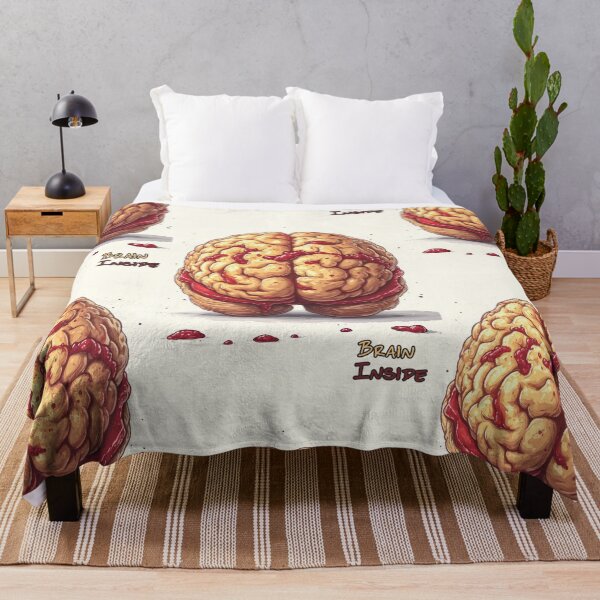 Item preview, Cartoon Style Brain with "Brain Inside" designed and sold by Piotrek0001.
