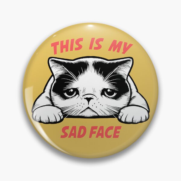 Item preview, This Is My Sad Face designed and sold by rogue-design.