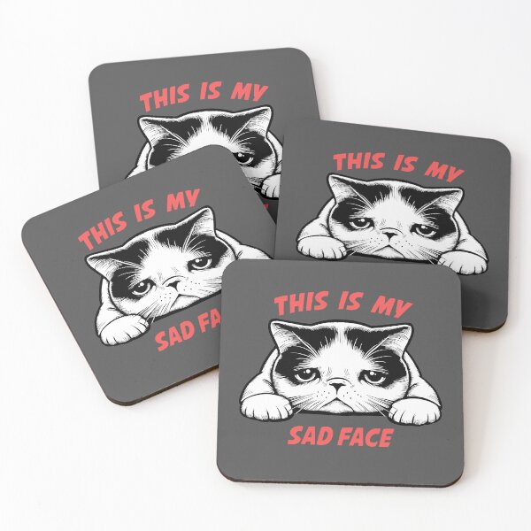 Item preview, This Is My Sad Face designed and sold by rogue-design.