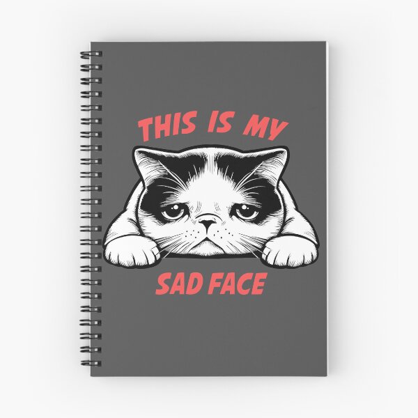 Item preview, This Is My Sad Face designed and sold by rogue-design.
