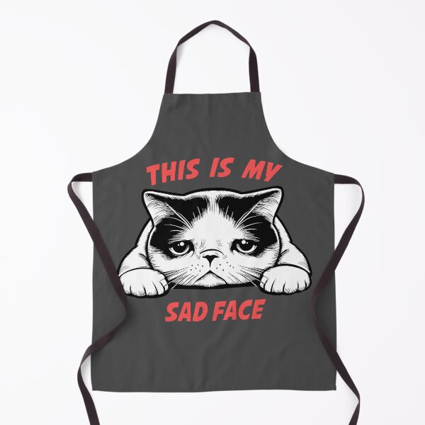 Item preview, This Is My Sad Face designed and sold by rogue-design.