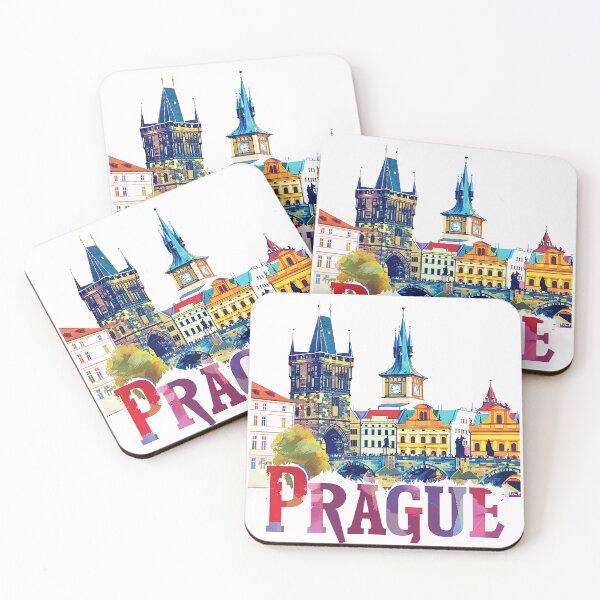 Item preview, Prague Print Prague Vector Art  designed and sold by nomiraclehere.