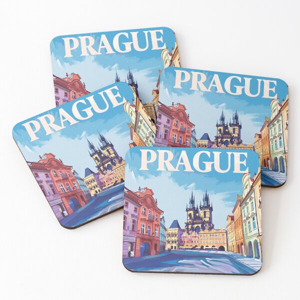 Item preview, Prague Print Prague Vector Art  designed and sold by nomiraclehere.