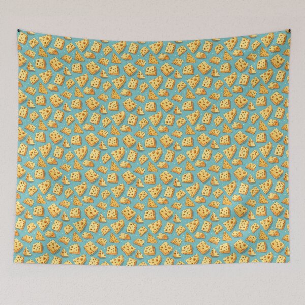 Item preview, Big Cheese Repeating Seamless Pattern designed and sold by arabicdesigns.