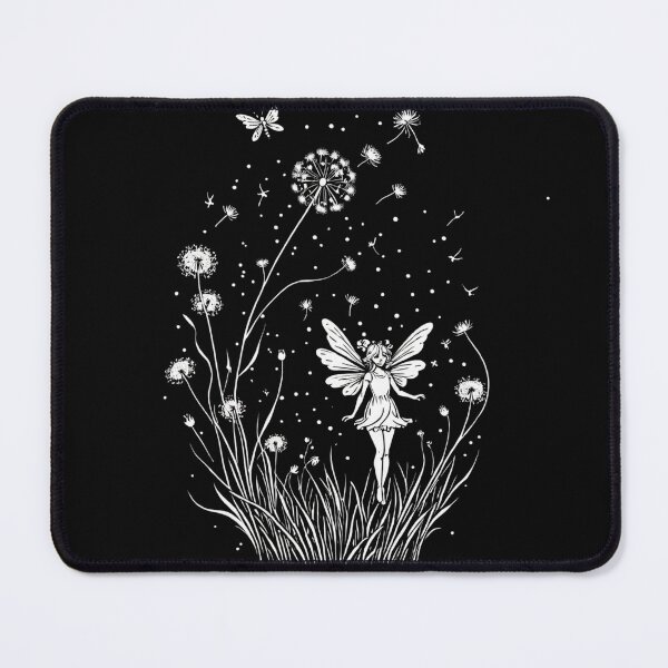 Item preview, Vintage look - sweet little fairy with a dandelion designed and sold by Invisible-Cult.