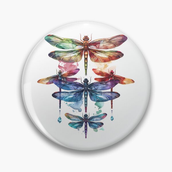 Item preview, Dragonfly Colors designed and sold by AI-Only Creations.