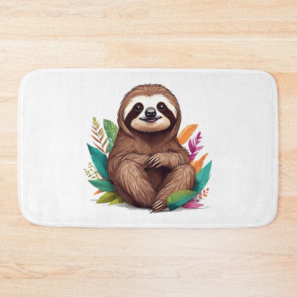 Item preview, Charming "Playful Sloth" - Adorable and Fun for All Ages designed and sold by InwzaDesign.