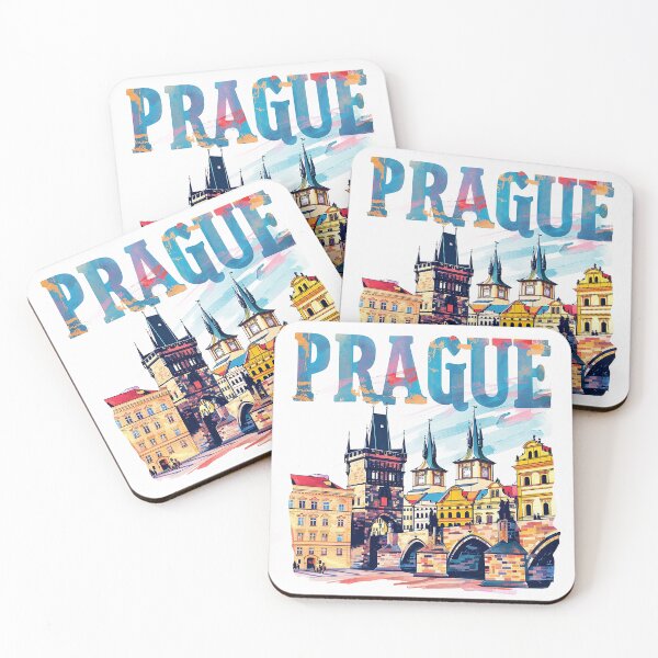 Item preview, Prague Print Prague Vector Art  designed and sold by nomiraclehere.