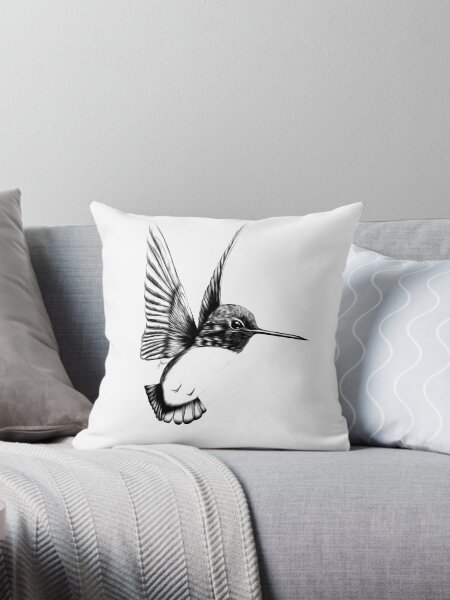 Vista previa del artículo con la obra «El colibrí celestial», diseñado y vendido por JStuartArt.