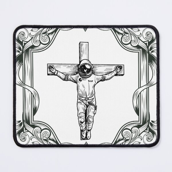 Item preview, Cosmic Crucifixion: Astronaut's Ultimate Sacrifice designed and sold by GorinART.