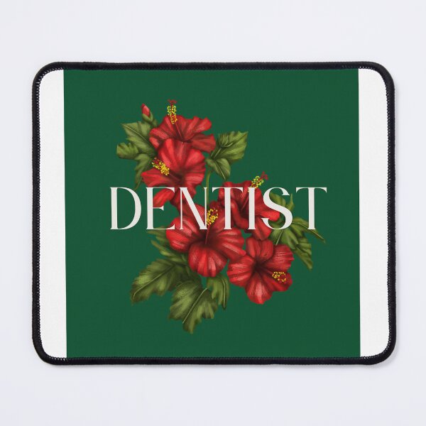 Item preview, Dentist - Vintage Floral designed and sold by dentalfleurs.