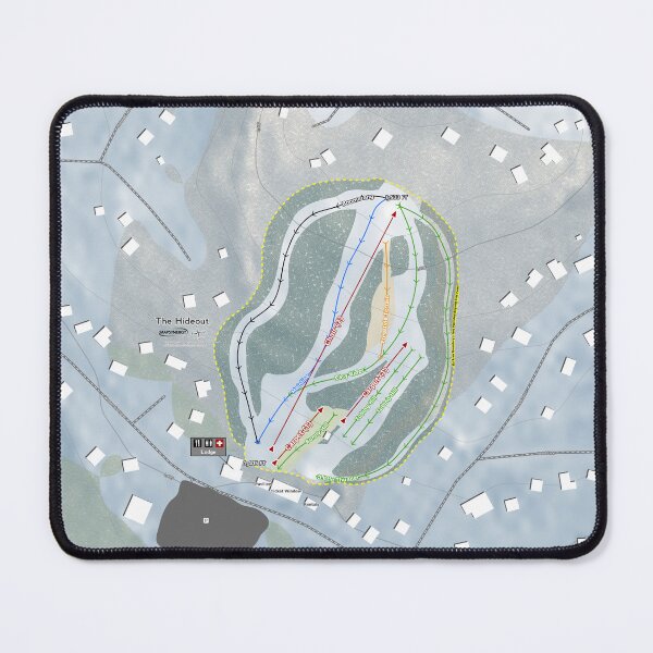 Item preview, The Hideout Resort Trail Map designed and sold by Mapsynergy.