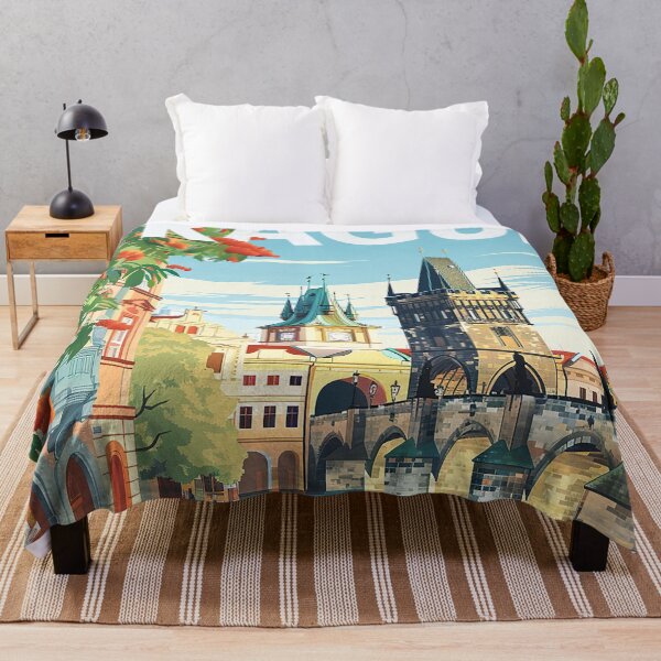 Item preview, Prague Print Prague Vector Art  designed and sold by nomiraclehere.