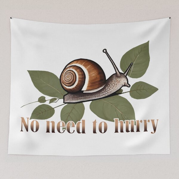 Item preview, No need to hurry designed and sold by Attic-Junk.