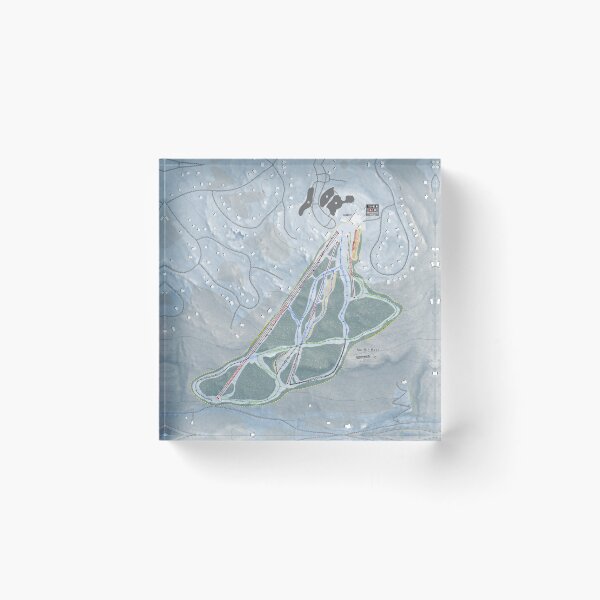 Item preview, Ski Big Bear Resort Trail Map designed and sold by Mapsynergy.