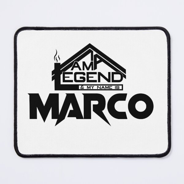Item preview, I am a Legend & My Name Is Marco ( I am Legendary ) designed and sold by koreatvtea.