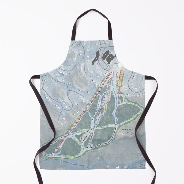 Item preview, Ski Big Bear Resort Trail Map designed and sold by Mapsynergy.