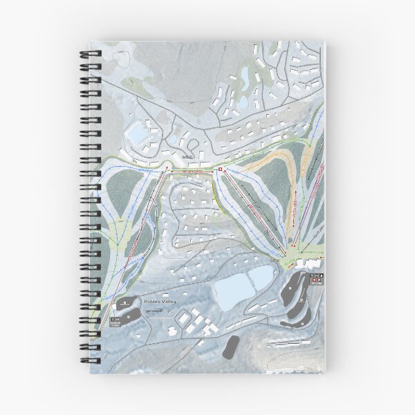 Item preview, Hidden Valley Resort Trail Map designed and sold by Mapsynergy.