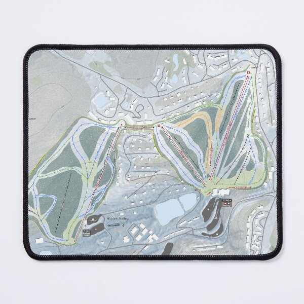 Item preview, Hidden Valley Resort Trail Map designed and sold by Mapsynergy.