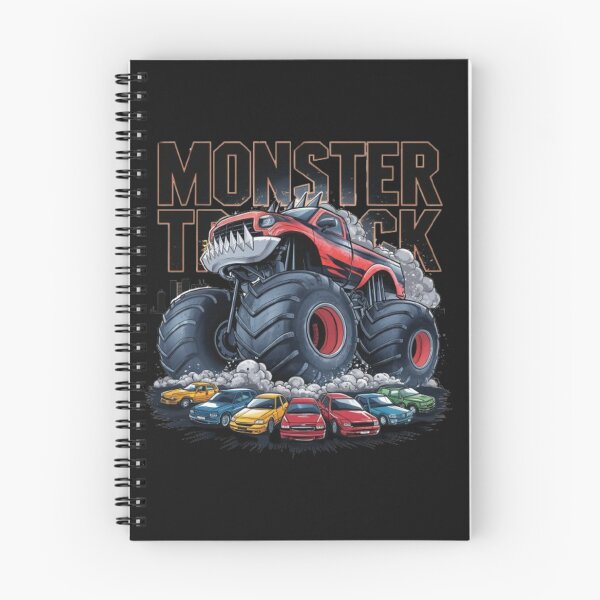 Item preview, Monster Truck Birthday Party Retro Monster Trucks designed and sold by SztylishDesigns.