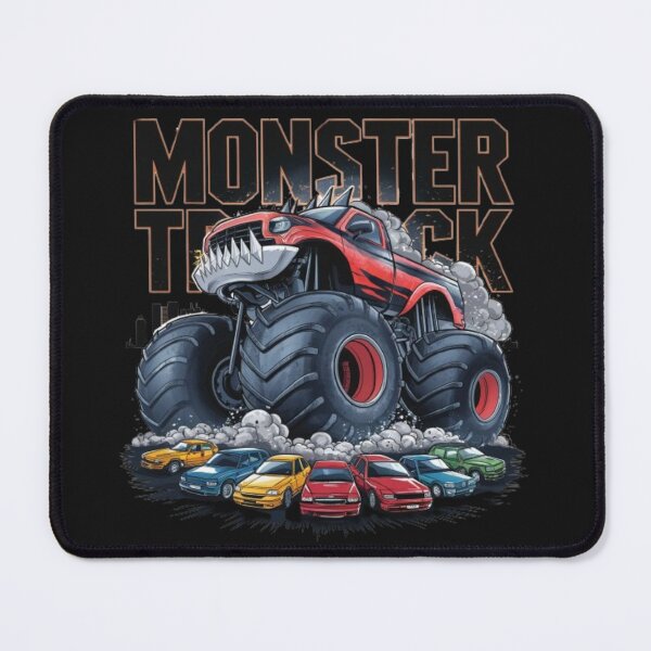 Item preview, Monster Truck Birthday Party Retro Monster Trucks designed and sold by SztylishDesigns.
