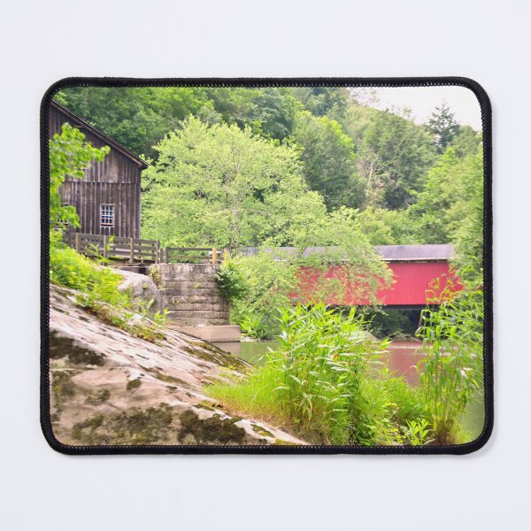 Item preview, McConnells Mill And Covered Bridge  designed and sold by LisaWootenPhoto.