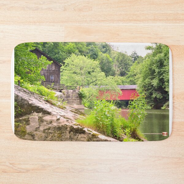Item preview, McConnells Mill And Covered Bridge  designed and sold by LisaWootenPhoto.