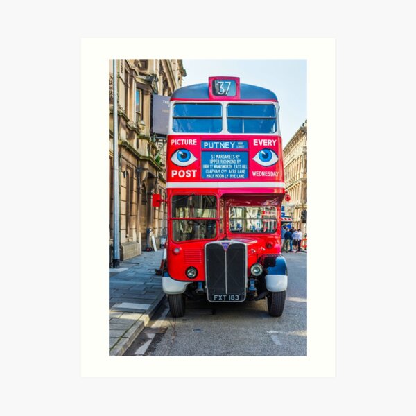 The Bus To Putney Art Print