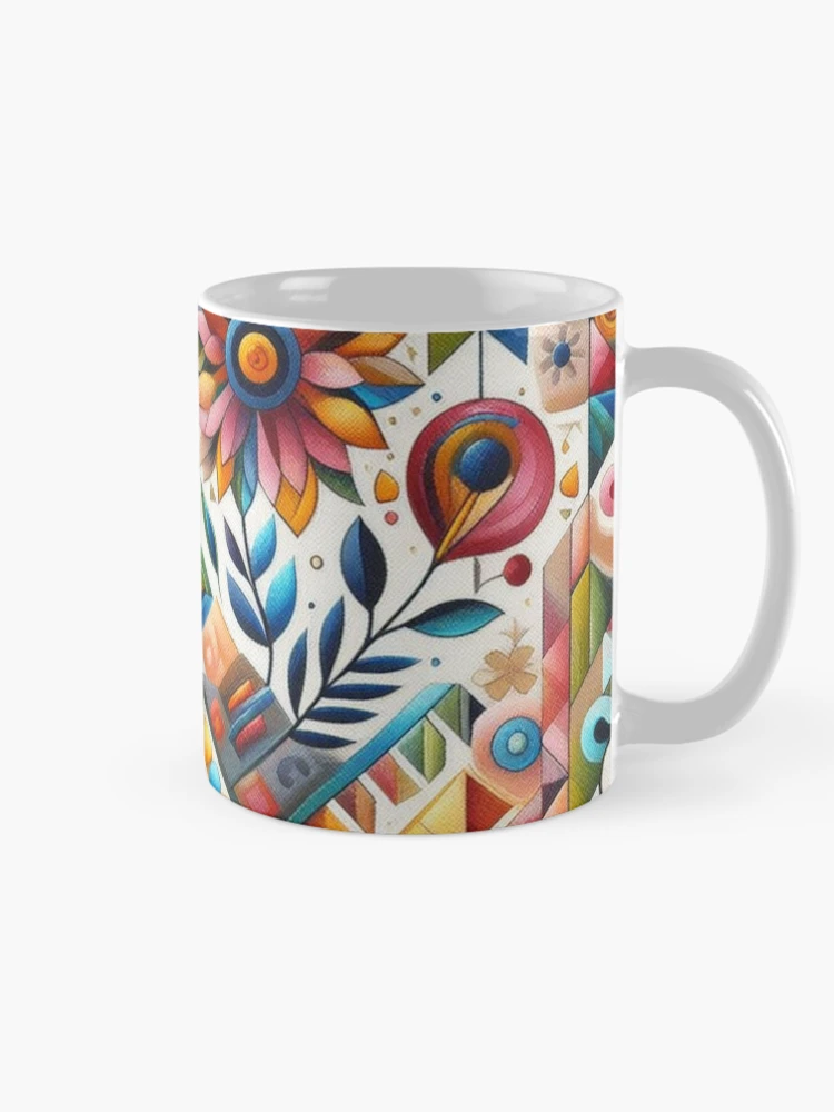 Thumbnail 3 of 6, Coffee Mug, Abstract Aesthetics Pattern designed and sold by Rui Fernandes.