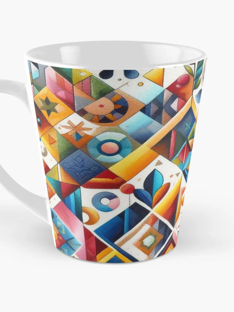 Thumbnail 3 of 4, Coffee Mug, Abstract Aesthetics Pattern designed and sold by Rui Fernandes.