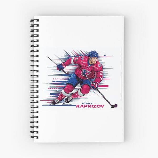 Item preview, Dynamic Kirill Kaprizov Hockey Art - Speed and Talent designed and sold by Colorful-Garden.